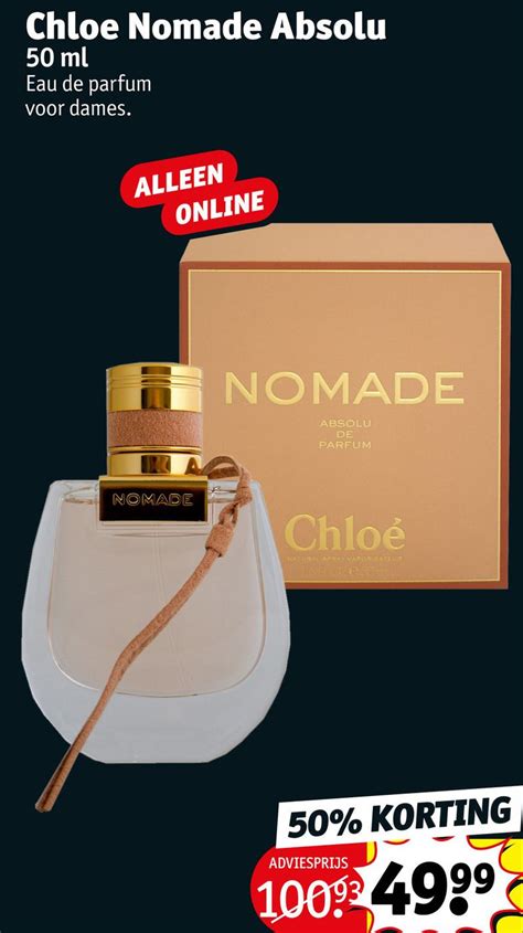 chloé nomade aanbieding